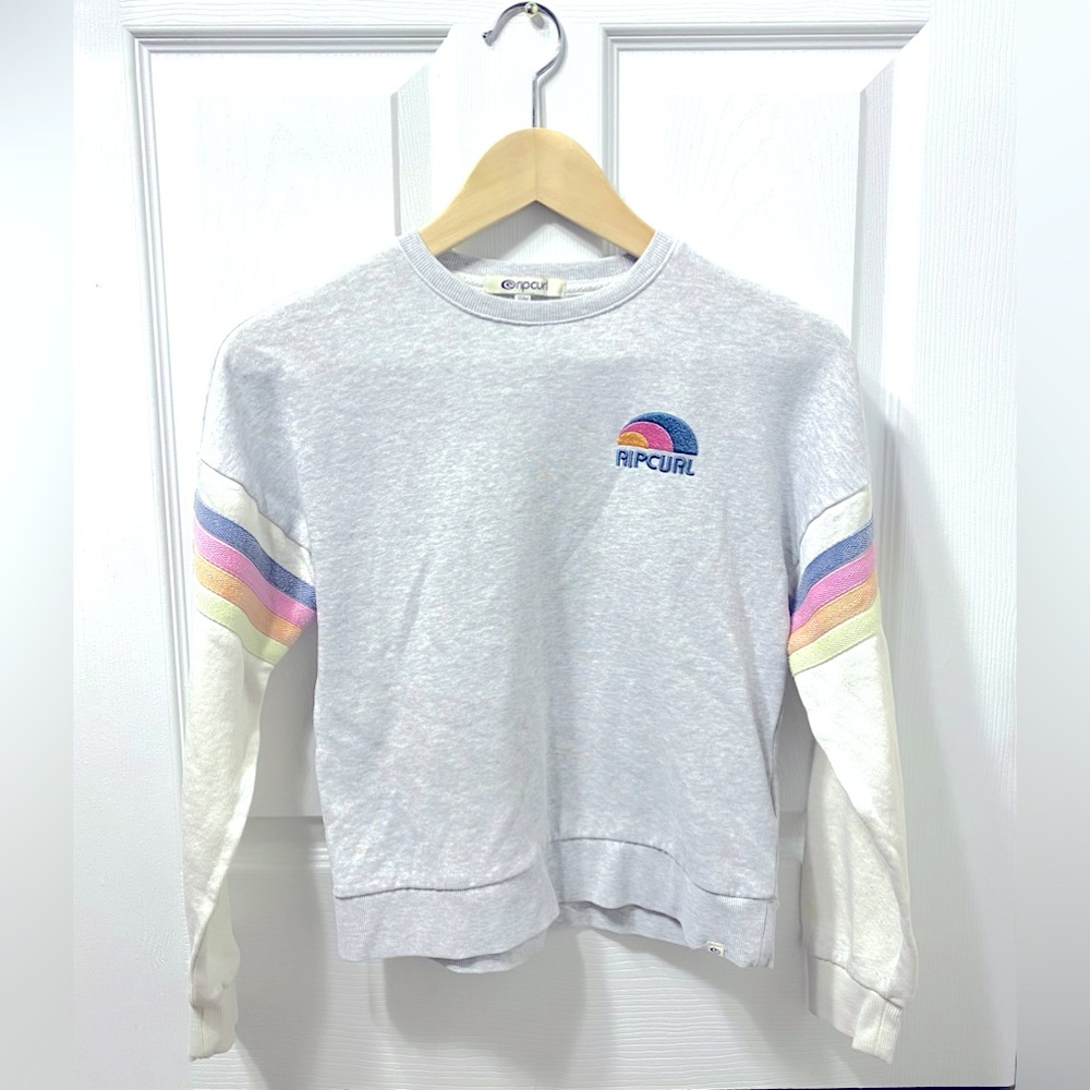 Rip Curl Girls Sweatshirt / Gray / Size M